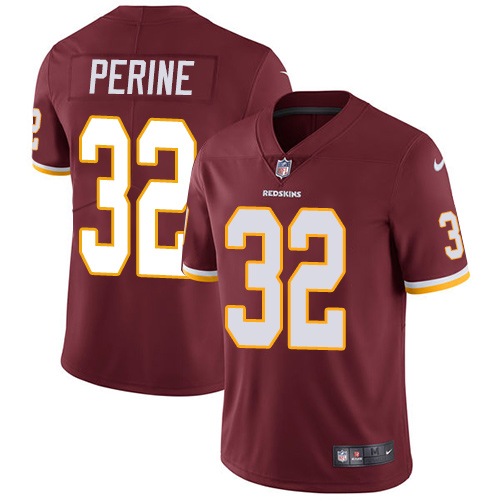 Nike Redskins #32 Samaje Perine Burgundy Red Team Color Youth Stitched NFL Vapor Untouchable Limited Jersey - Click Image to Close